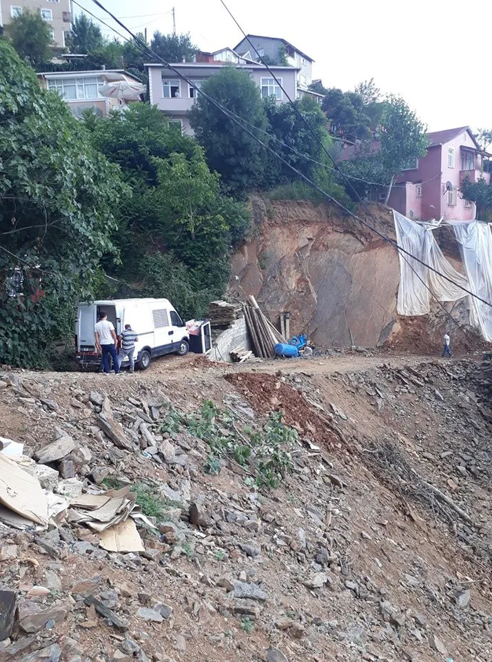Beykoz Belediyesi: İstinat duvarı