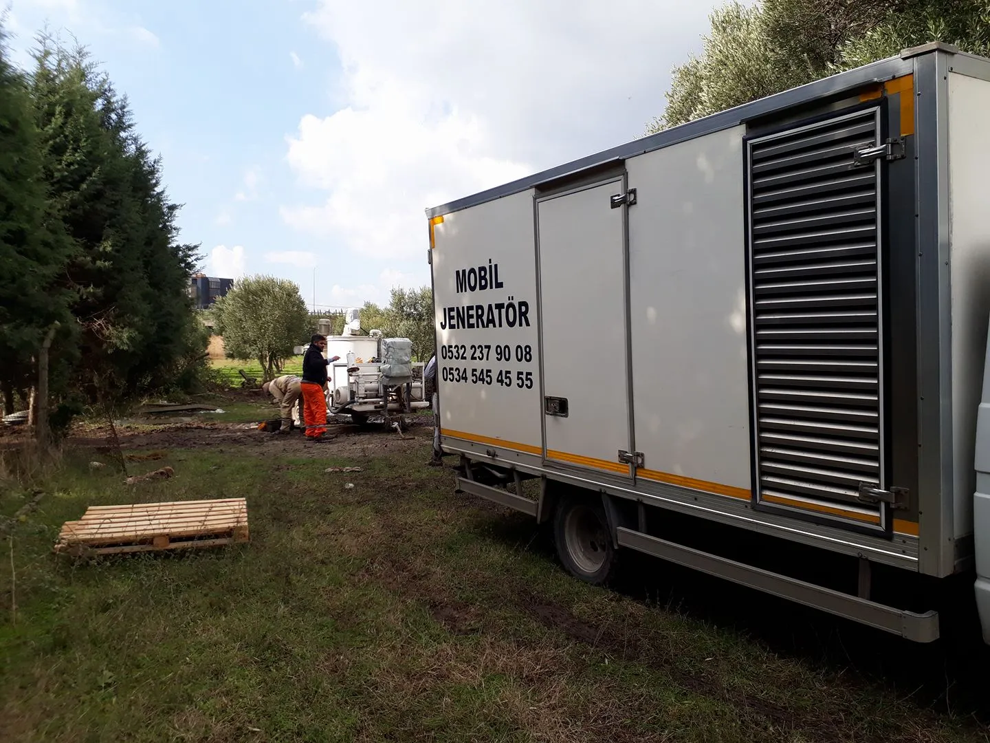 Yalova, Hersek Gölü: Kule yapımı