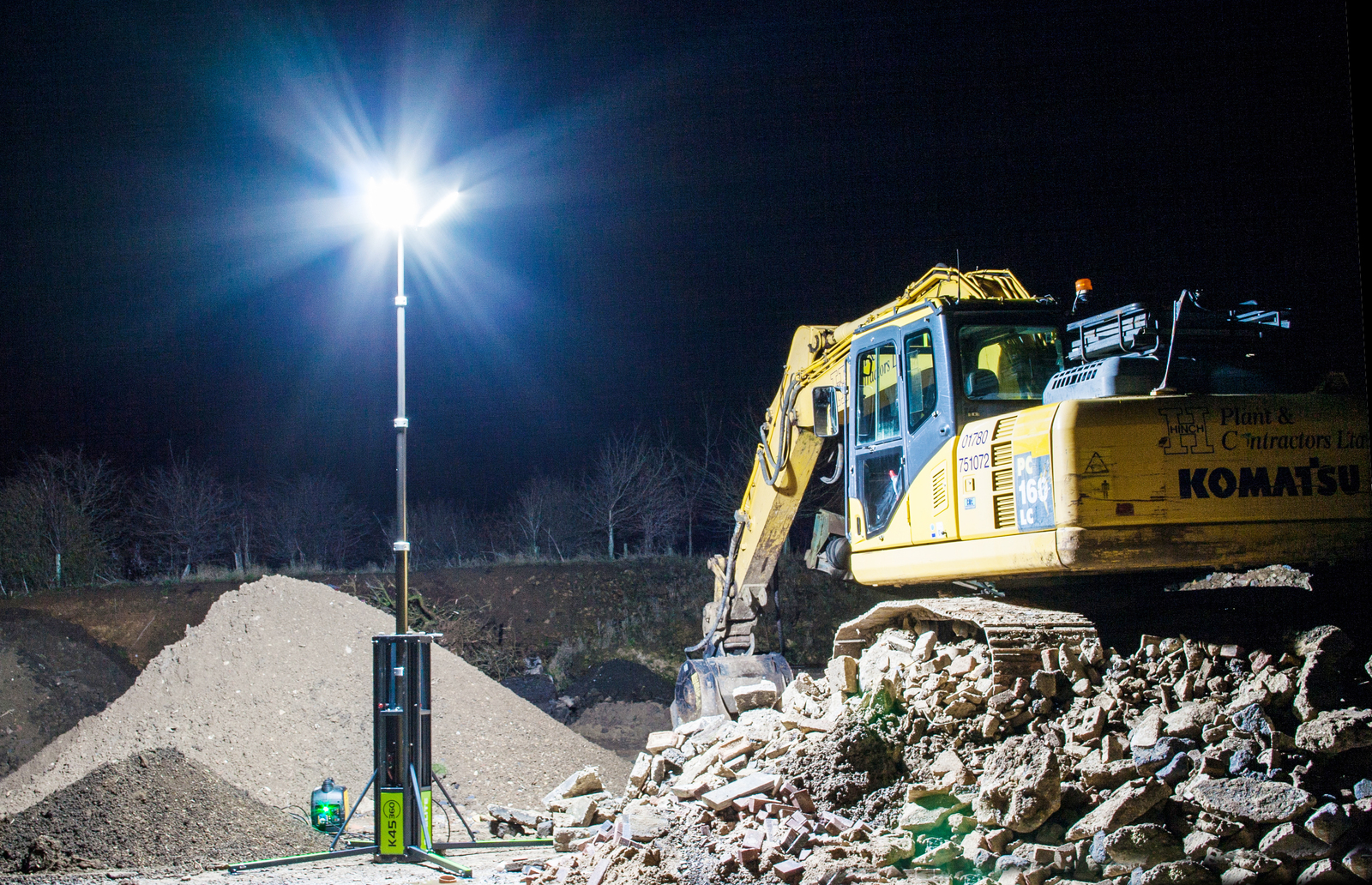 Harfiyat Alanı Aydınlatma